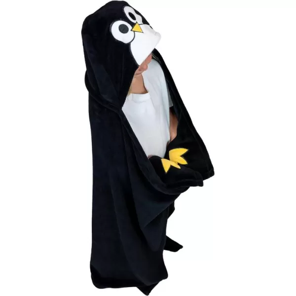 Lazy One Wearable Hooded Blanket for Kids Animal Hooded Blanket LionOut Cold Hooded Blanket