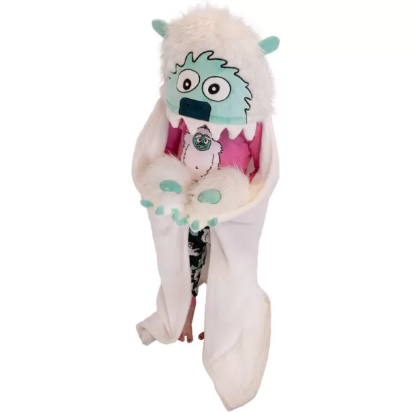 Lazy One Wearable Hooded Blanket for Kids Animal Hooded Blanket LionYeti Hooded Blanket