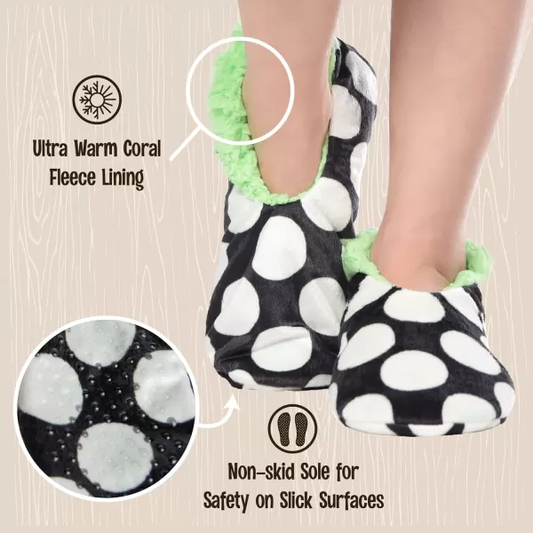 Lazy One Fuzzy Feet Slippers for Women Cute FleeceLined House Slippers Cute Slipper SocksBeary Tired Fuzzy Feet