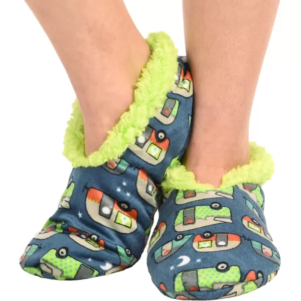 Lazy One Fuzzy Feet Slippers for Women Cute FleeceLined House Slippers Cute Slipper SocksNight Out Fuzzy Feet