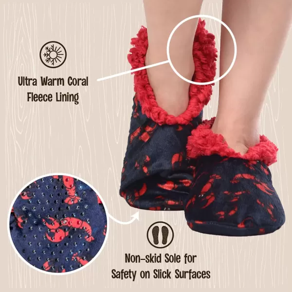 Lazy One Fuzzy Feet Slippers for Women Cute FleeceLined House Slippers Cute Slipper SocksPinch Me Im Dreaming Fuzzy Feet