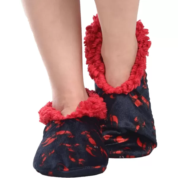 Lazy One Fuzzy Feet Slippers for Women Cute FleeceLined House Slippers Cute Slipper SocksPinch Me Im Dreaming Fuzzy Feet
