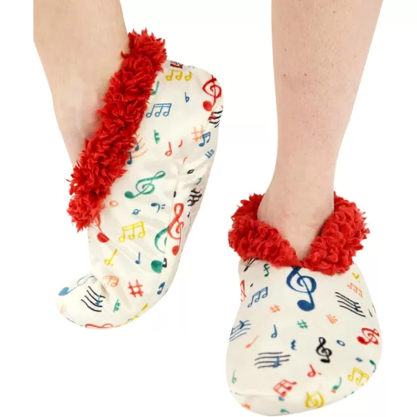 Lazy One Fuzzy Feet Slippers for Women Cute FleeceLined House Slippers Cute Slipper SocksTreble Maker Fuzzy Feet