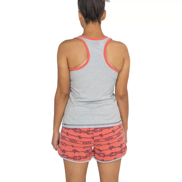 Lazy One Matching Pajamas for Women Cute Pajama Shorts and Tank Top Set Summer PajamasNauti