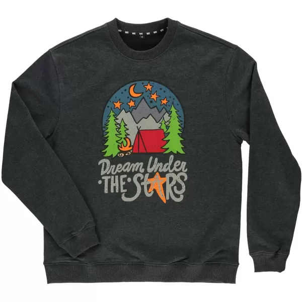 Lazy One Unisex Sweatshirt for Men and Women Novelty Crewneck Sweater Comfortable OuterwearDream Under Stars