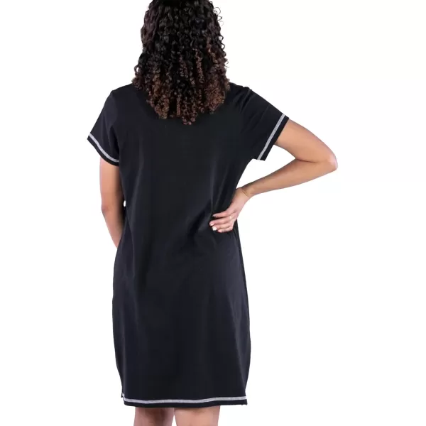 Lazy One Womens Nightgown Funny VNeck Sleep Shirt for Women Bear ampamp Moose Pajama ShirtsFamoose Nightshirt