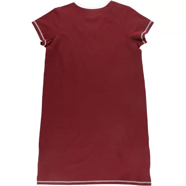 Lazy One Womens Nightgown Funny VNeck Sleep Shirt for Women Novelty Pajama ShirtsCloud Wine Nightshirt