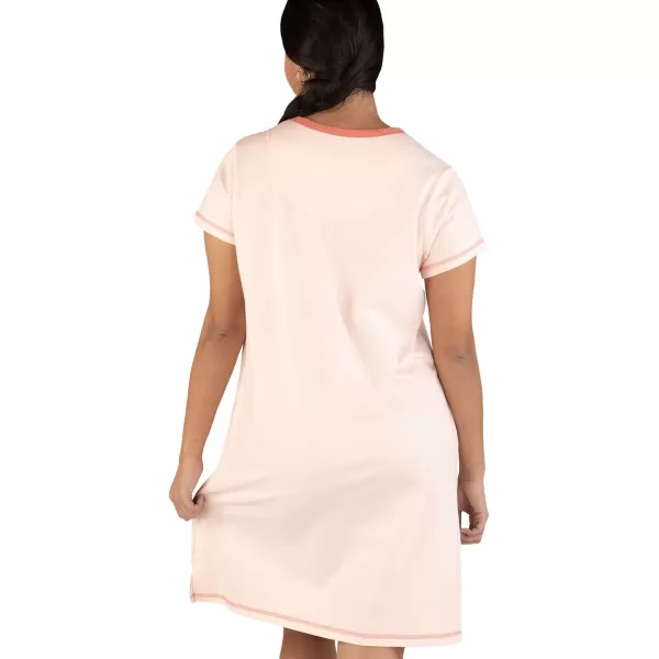 Lazy One Womens Nightgown Funny VNeck Sleep Shirt for Women Novelty Pajama ShirtsMiss Nap Nightshirts