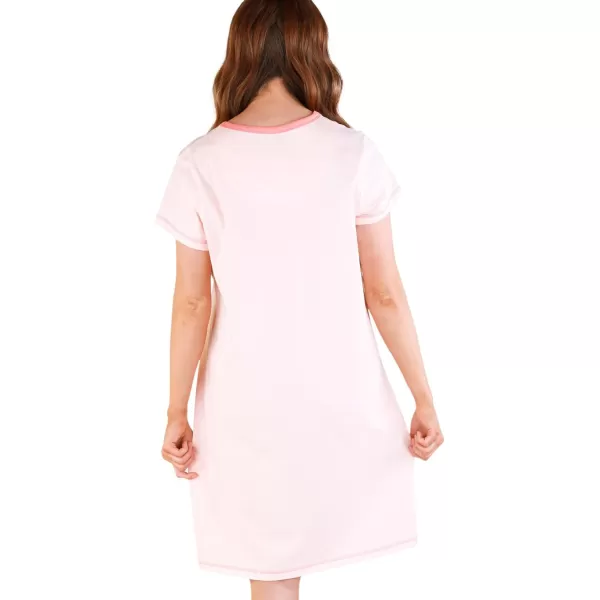 Lazy One Womens Nightgown Funny VNeck Sleep Shirt for Women Novelty Pajama ShirtsPlant One on Me Nightshirt