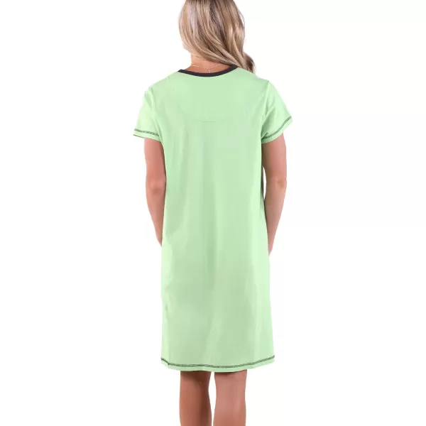 Lazy One Womens Nightgown Funny VNeck Sleep Shirt for Women Novelty Pajama TeesFetching Tired Nightshirt