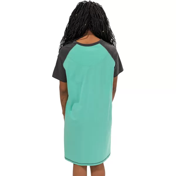 Lazy One Womens Nightgown Funny VNeck Sleep Shirt for Women Novelty Pajama TeesPasture Bedtime Horse Nightshirt