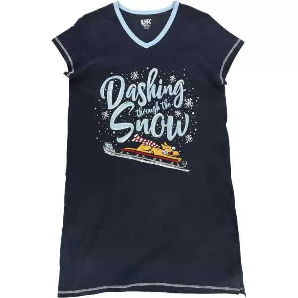 Dashing Through Snow Nightshirt