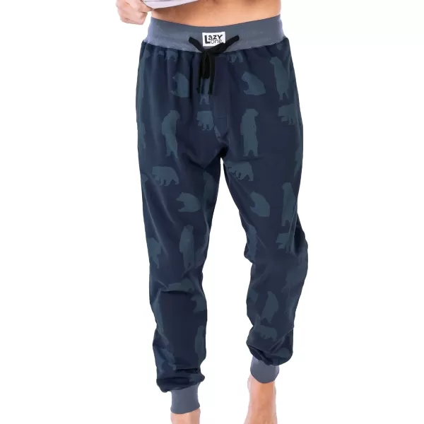Lazy One Mens Jogger Sweatpants Cozy Warm PocketsGet Lost Mens Jogger