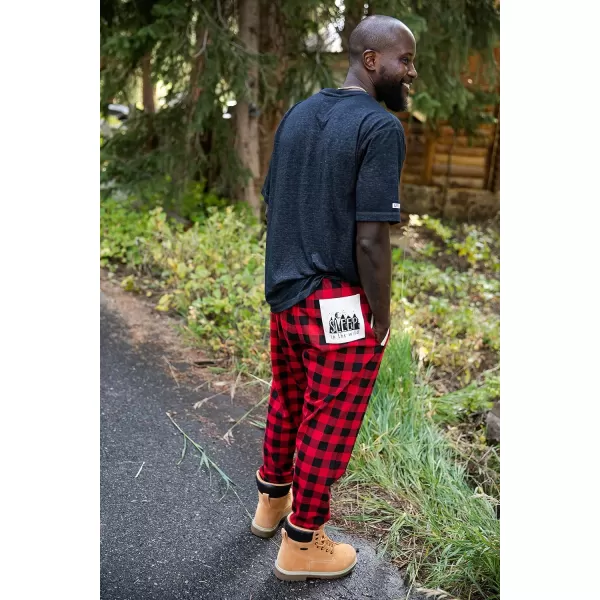 Lazy One Mens Jogger Sweatpants Cozy Warm PocketsSleep Wild Mens Jogger