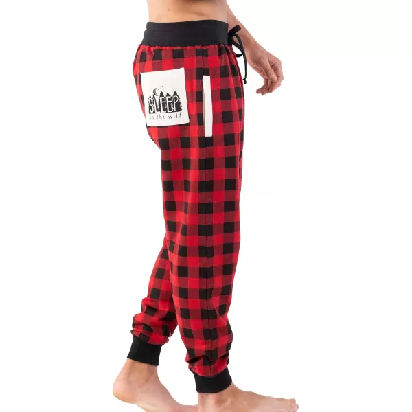 Lazy One Mens Jogger Sweatpants Cozy Warm PocketsSleep Wild Mens Jogger