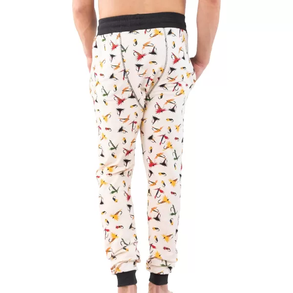 Lazy One Pajama Pants for Men Cotton Long Johns for MenFly Fishing Long John