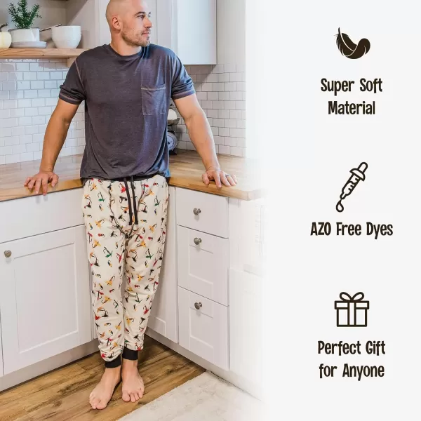 Lazy One Pajama Pants for Men Cotton Long Johns for MenFly Fishing Long John