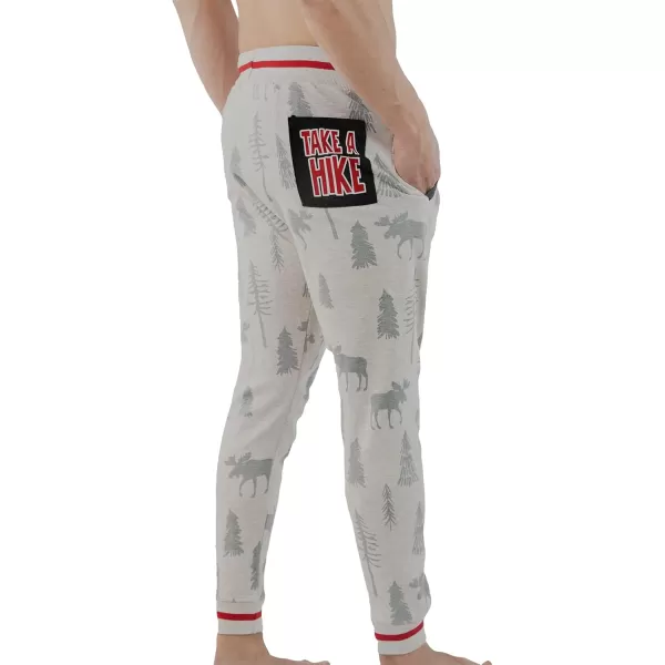 Lazy One Pajama Pants for Men Cotton Long Johns for MenTake a Hike Long John