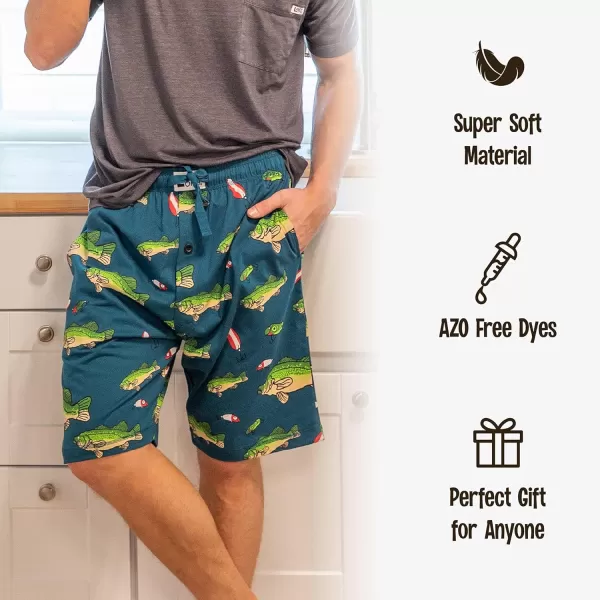 Lazy One Pajama Shorts for Men Mens Pajama Bottoms SleepwearBigfoot