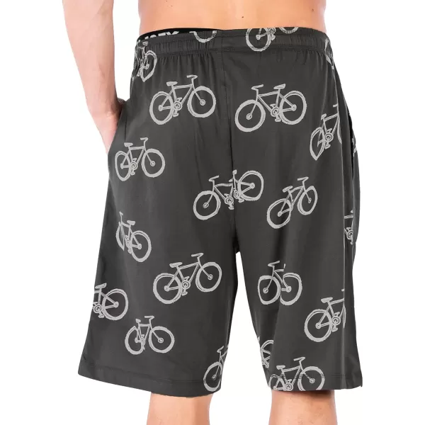 Lazy One Pajama Shorts for Men Mens Pajama Bottoms SleepwearBikes