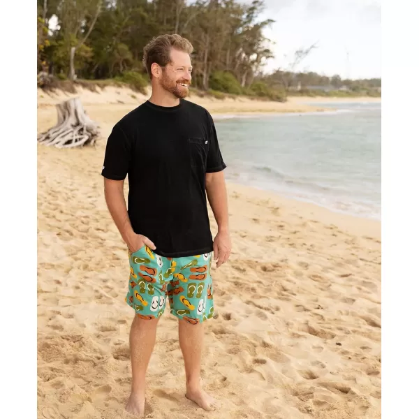 Lazy One Pajama Shorts for Men Mens Pajama Bottoms SleepwearFlip Flops