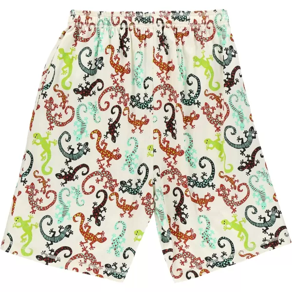 Lazy One Pajama Shorts for Men Mens Pajama Bottoms SleepwearGecko