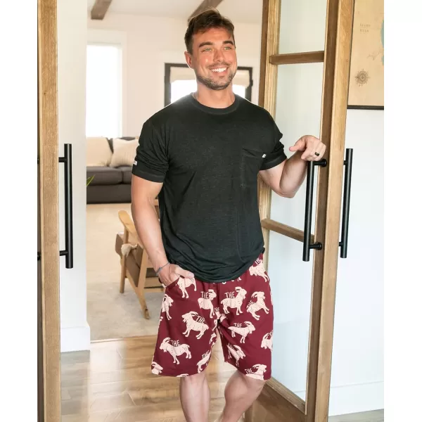 Lazy One Pajama Shorts for Men Mens Pajama Bottoms SleepwearGoat