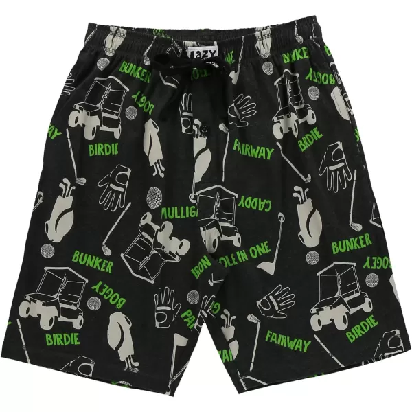 Lazy One Pajama Shorts for Men Mens Pajama Bottoms SleepwearGolfers