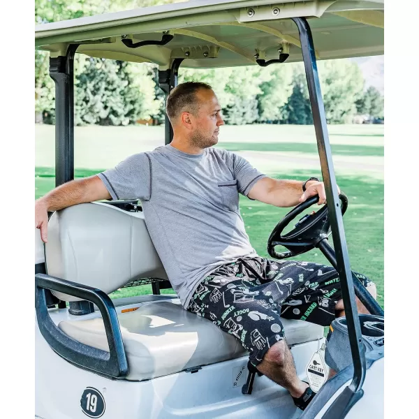 Lazy One Pajama Shorts for Men Mens Pajama Bottoms SleepwearGolfers