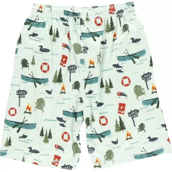 Lazy One Pajama Shorts for Men Mens Pajama Bottoms SleepwearLake It Easy