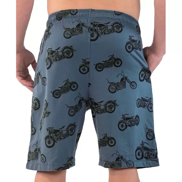 Lazy One Pajama Shorts for Men Mens Pajama Bottoms SleepwearMotorcycle