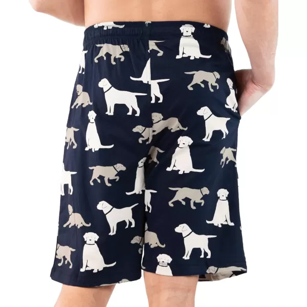 Lazy One Pajama Shorts for Men Mens Pajama Bottoms SleepwearNavy Blue