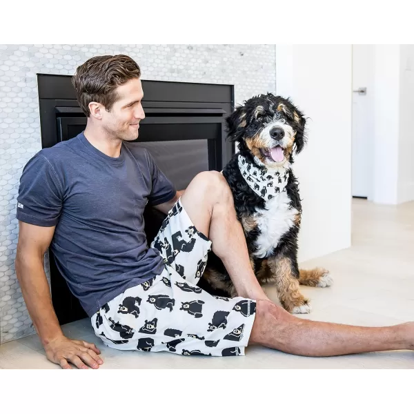 Lazy One Pajama Shorts for Men Mens Pajama Bottoms SleepwearPapa Bear