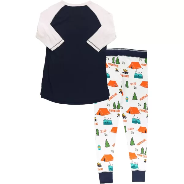 Lazyone Womens Soft Casual Pajama Leggings and Tall Tee Sets With Cute Fun Prints Cute Womens Pajama SetsSleep in Mtn Pajama Set