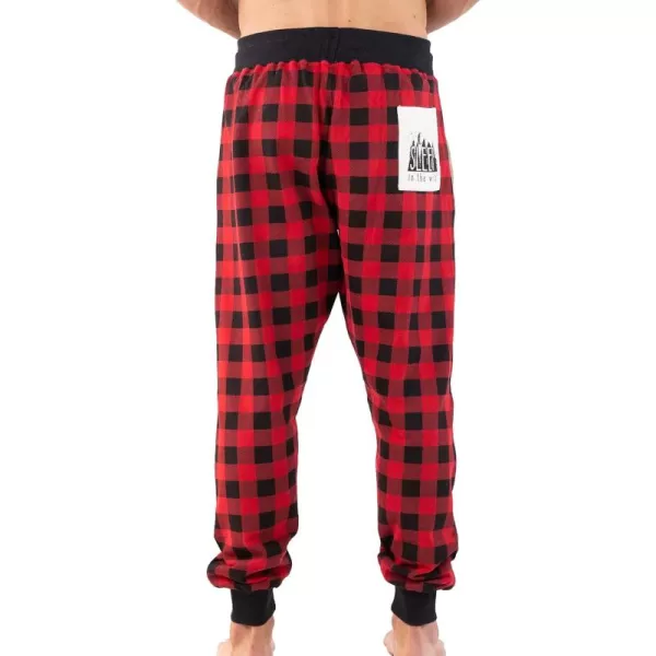 Lazy One Mens Jogger Sweatpants Cozy Warm PocketsSleep Wild Mens Jogger