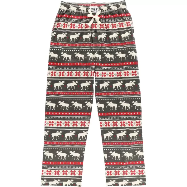 Lazy One Animal Pajama Pants For Men Mens Separate Bottoms Lounge PantsCabin Fair Isle Pajama Pants