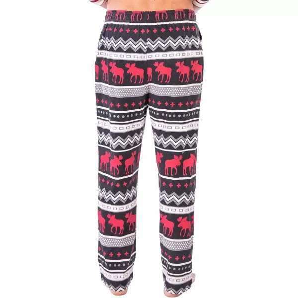 Lazy One Animal Pajama Pants For Men Mens Separate Bottoms Lounge PantsCabin Moose Pajama Pants