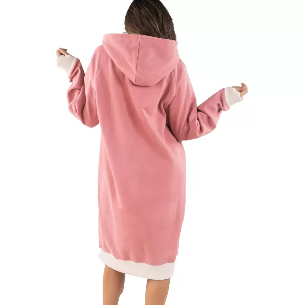 Lazy One Oversized Hoodie Sweatshirt Comfortable SleepwearBack to Bed Sleep Hoodie