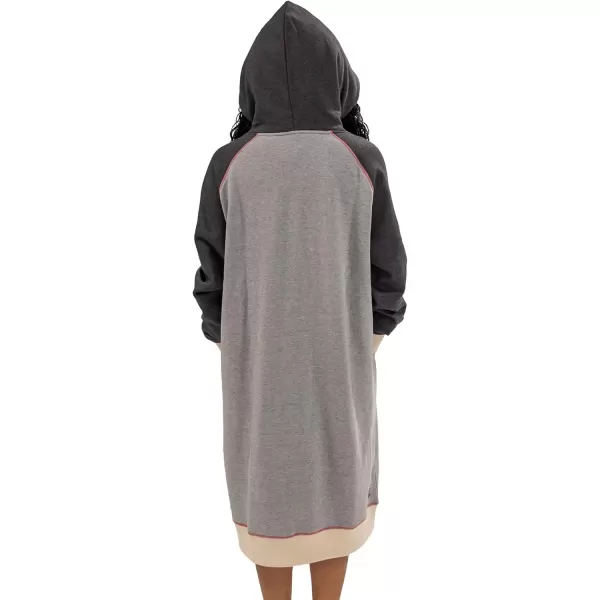 Lazy One Oversized Hoodie Sweatshirt Comfortable SleepwearCabin Moose Sleep Hoodie