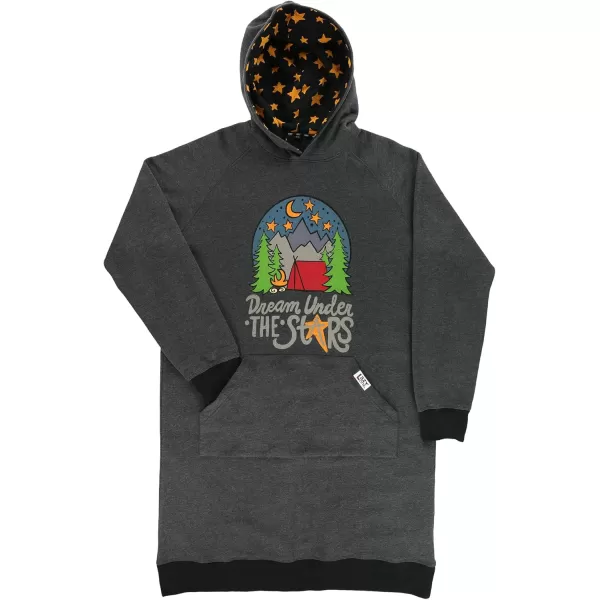Lazy One Oversized Hoodie Sweatshirt Comfortable SleepwearDream Under Stars Sleep Hoodie