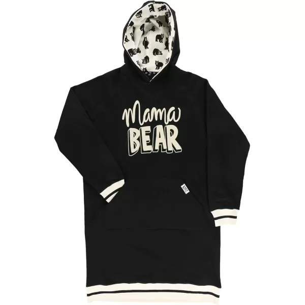 Lazy One Oversized Hoodie Sweatshirt Comfortable SleepwearMama Bear Sleep Hoodie