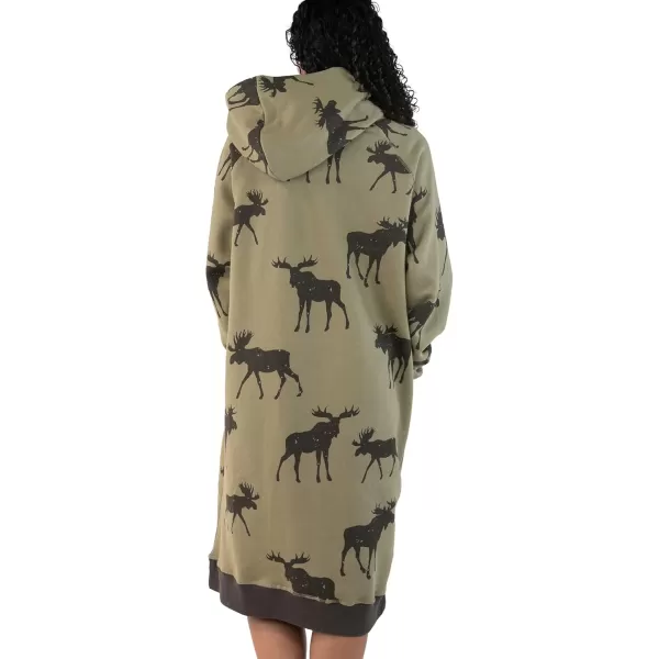 Lazy One Oversized Hoodie Sweatshirt Comfortable SleepwearMountain Made Sleep Hoodie