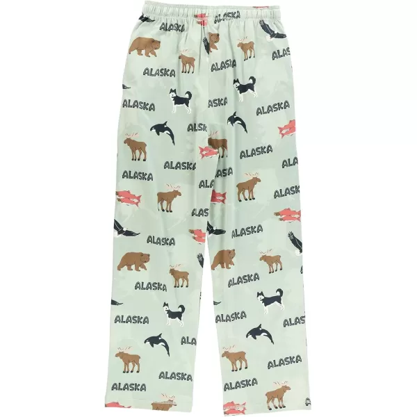 Lazy One Pajama Pants For Men Mens Separate Bottoms Lounge Pants Funny HumorousAlaska Pajama Pants