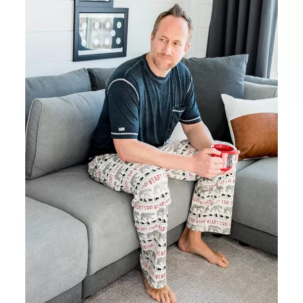 Lazy One Pajama Pants For Men Mens Separate Bottoms Lounge Pants Funny HumorousBeary Cool Pajama Pants