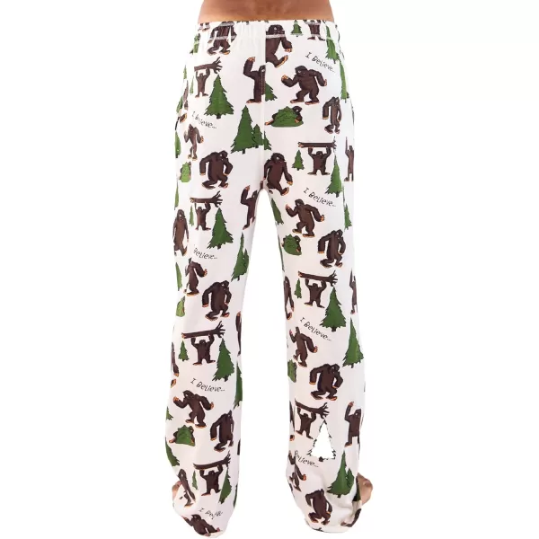 Lazy One Pajama Pants For Men Mens Separate Bottoms Lounge Pants Funny HumorousI Believe Bigfoot Mens Pajama Pants