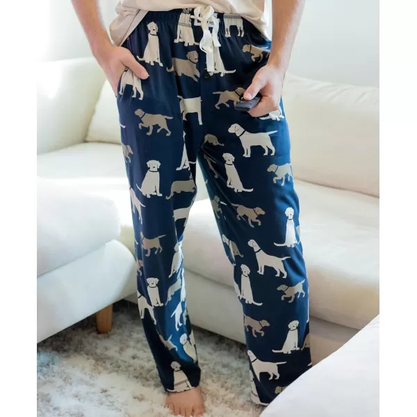 Lazy One Pajama Pants For Men Mens Separate Bottoms Lounge Pants Funny HumorousNavy Blue