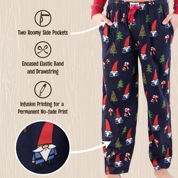 Lazy One Pajama Pants For Men Mens Separate Bottoms Lounge Pants Funny HumorousNo Place Like Gnome Mens Pajama Pants