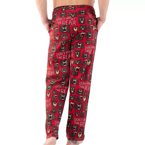 Lazy One Pajama Pants For Men Mens Separate Bottoms Lounge Pants Funny HumorousRed