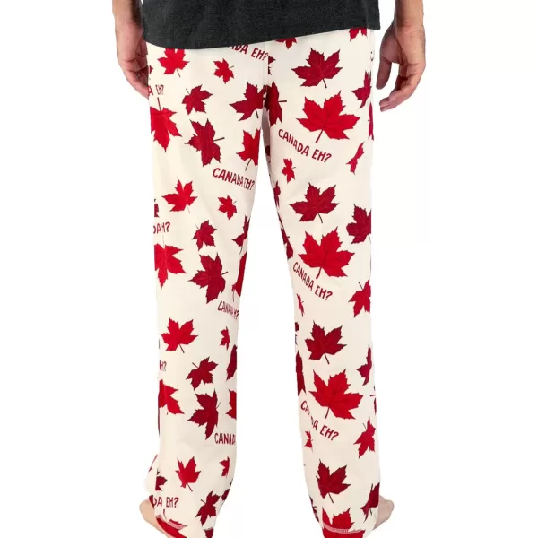 Lazy One Pajama Pants For Men Mens Separate Bottoms Lounge Pants FunnyCanada Eh Pajamas Pants
