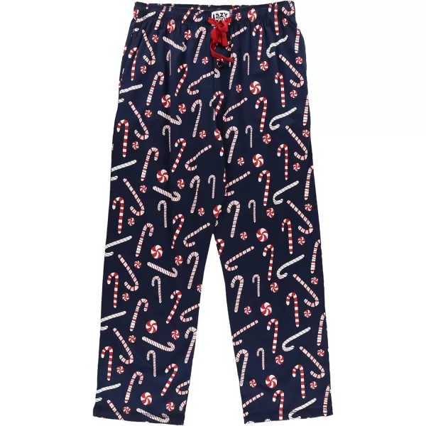 Lazy One Pajama Pants For Men Mens Separate Bottoms Lounge Pants FunnyCandy Cane Pajamas Pants